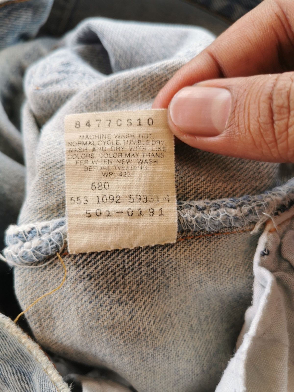 Hysteric Glamour Levis 501 Vintage Jeans Look Style HystericGlamour Size US 31 - 9 Thumbnail