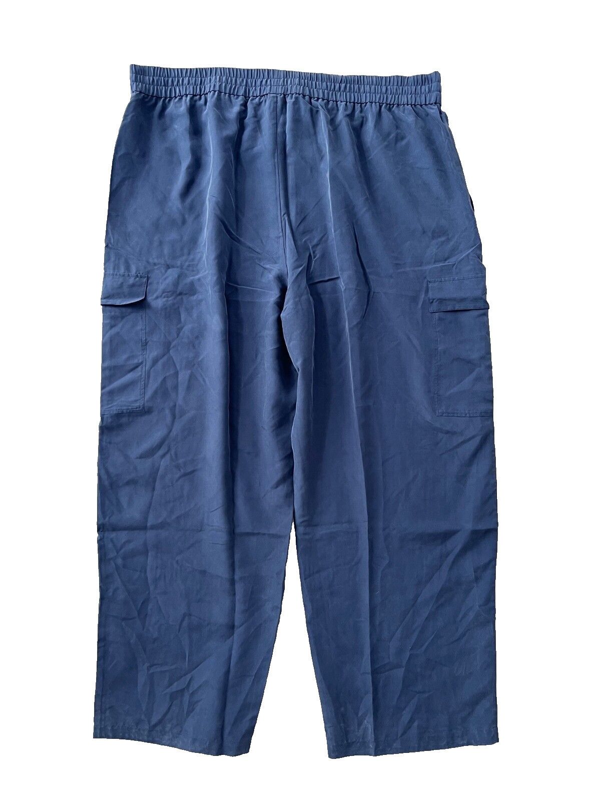 Eileen Fisher Eileen Fisher Washed Silk Cargo Pant Ocean ( 1X ) Size 40" / US 18 - 3 Thumbnail
