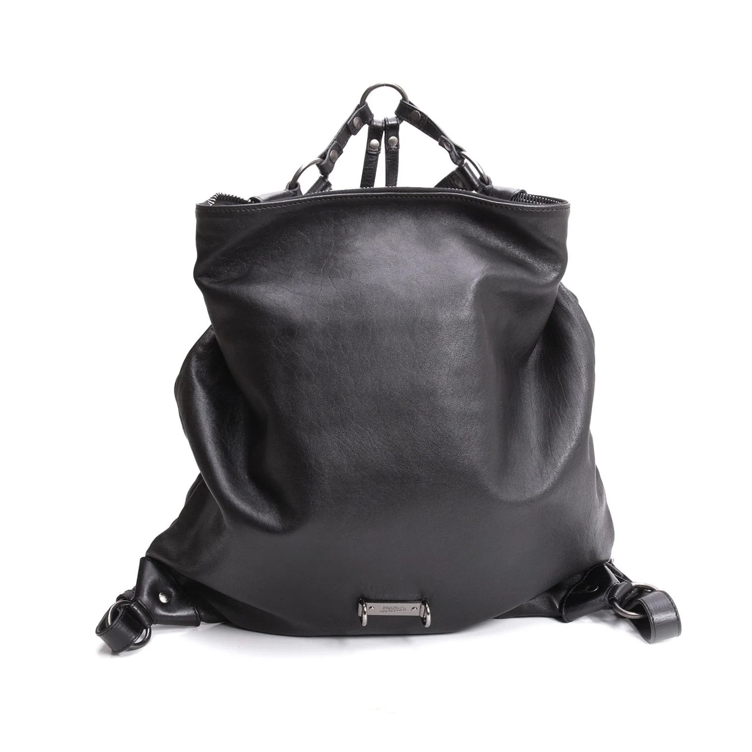 Jean Paul Gaultier Leather Harness Rucksack in Black Size ONE SIZE - 2 Thumbnail