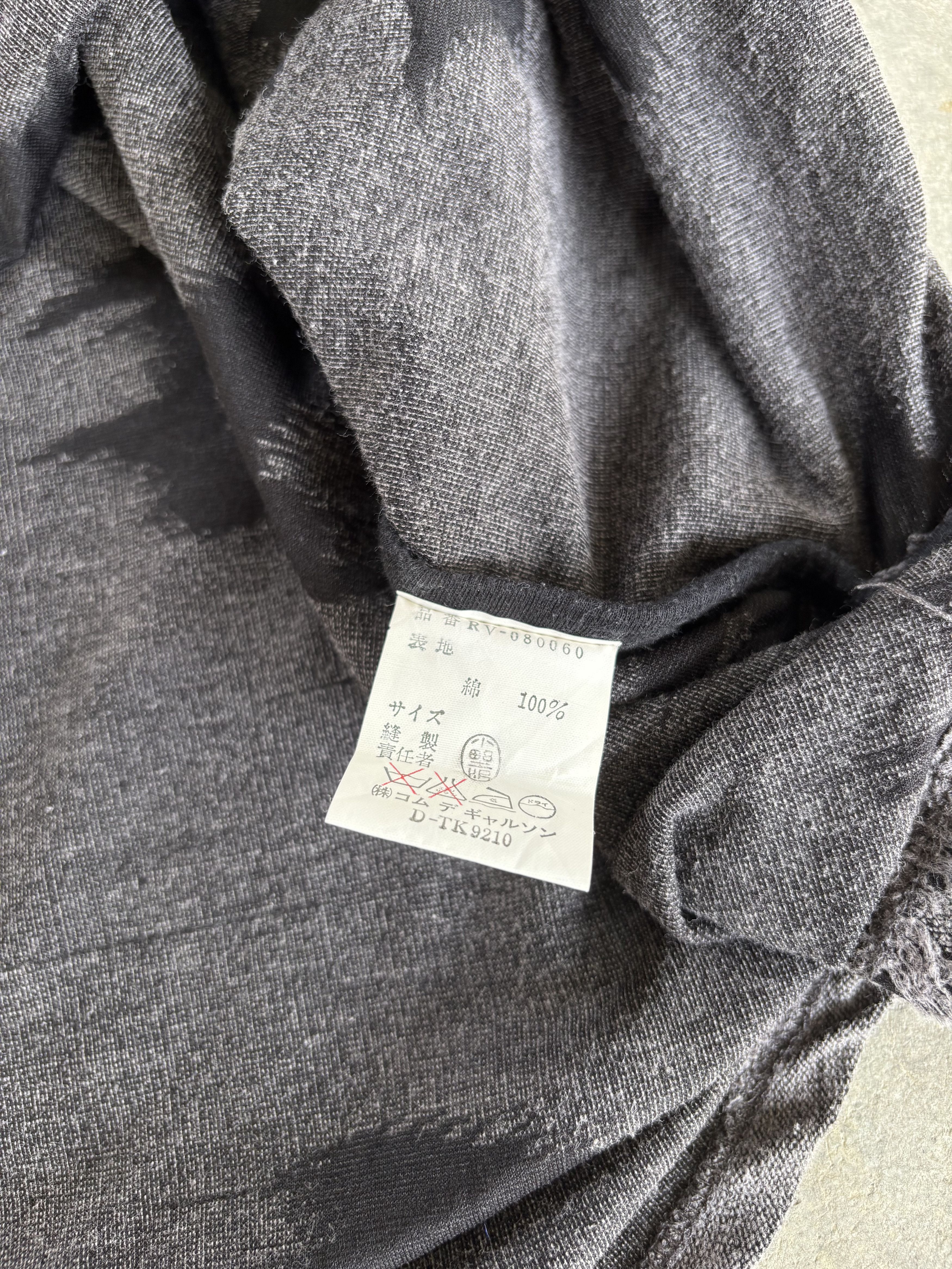 Comme des Garcons 🇯🇵Archive Comme Des Garcons Distress Long Sleeve Shirt Size US M / EU 48-50 / 2 - 10 Thumbnail