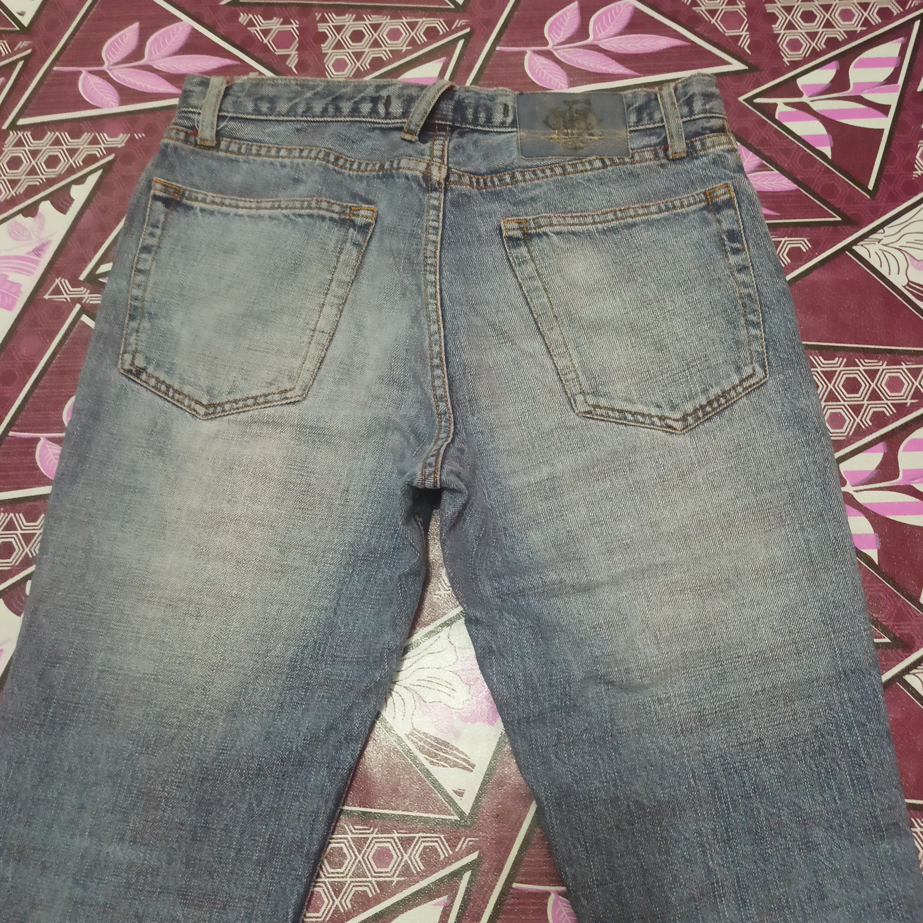 PPFM Rare PPFM Rock n Roll Jeans two tone colour distressed Size US 30 / EU 46 - 10 Thumbnail