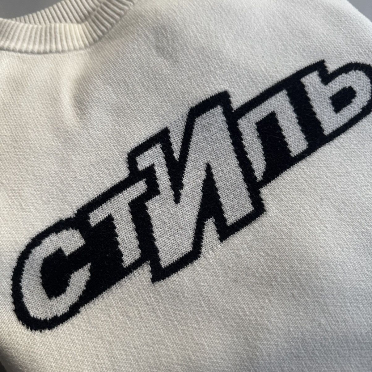 Heron Preston Heron Preston - Style White Sweater FW18 Size US L / EU 52-54 / 3 - 2 Thumbnail