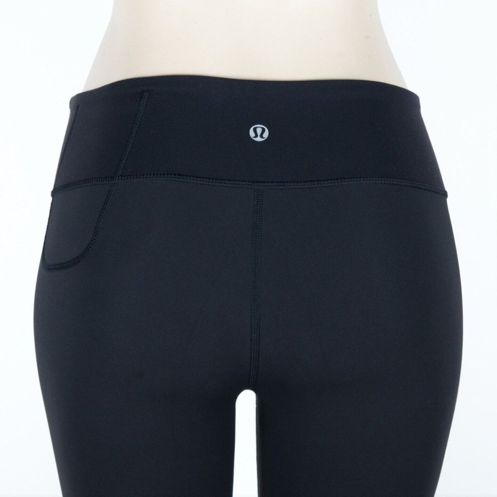 Lululemon RARE Lululemon Cropped Leggings with Mesh Back Size 27" / US 4 / IT 40 - 2 Thumbnail