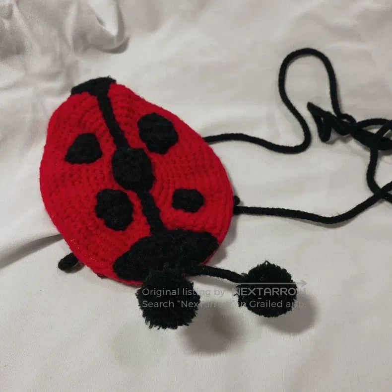 Undercover Undercover Insect ladybug knit bag Size ONE SIZE - 2 Thumbnail