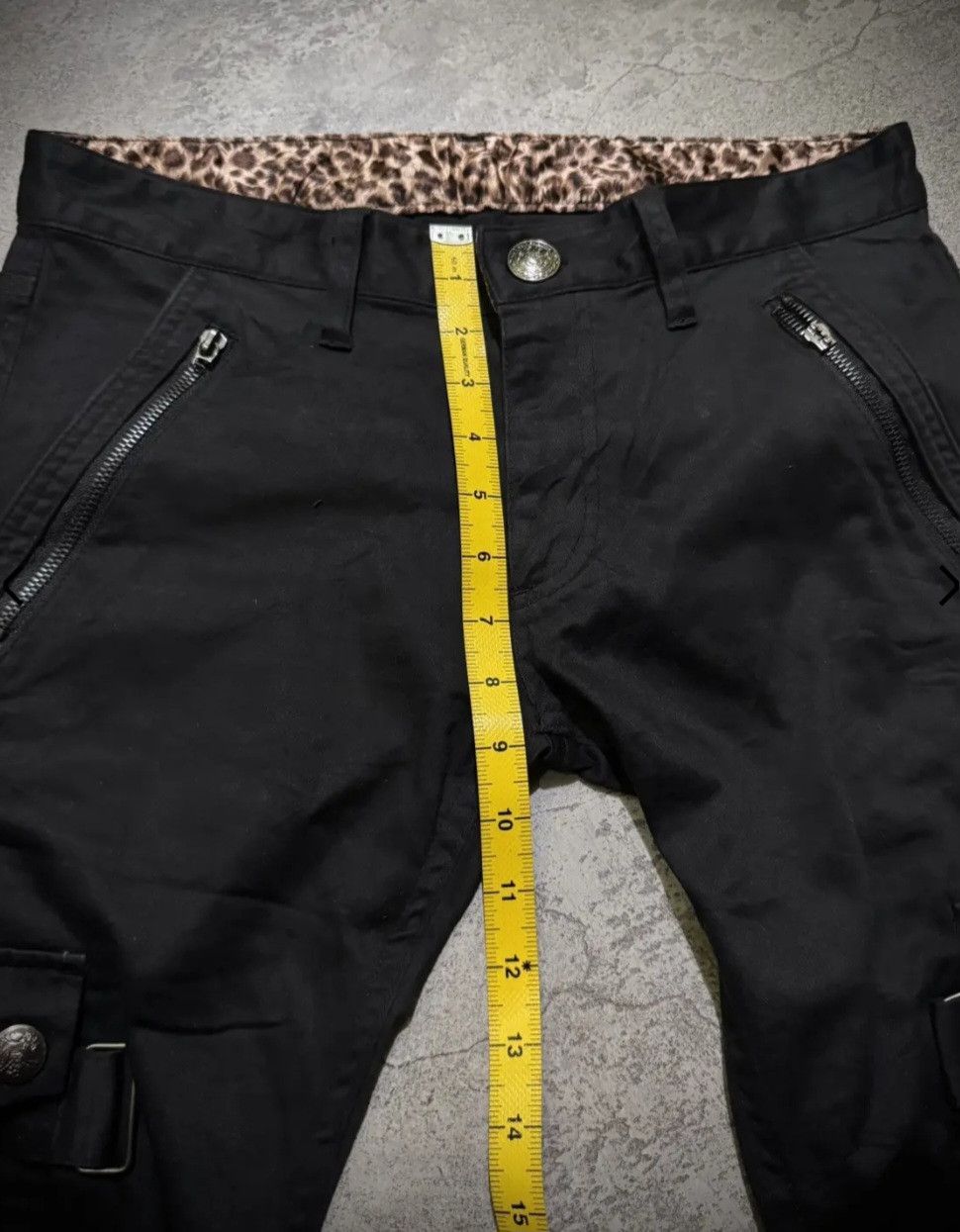 BERNINGS SHO 2000's BERNINGS SHO Punk Bondage MultiZipper Cargo pants Size US 30 / EU 46 - 16 Thumbnail