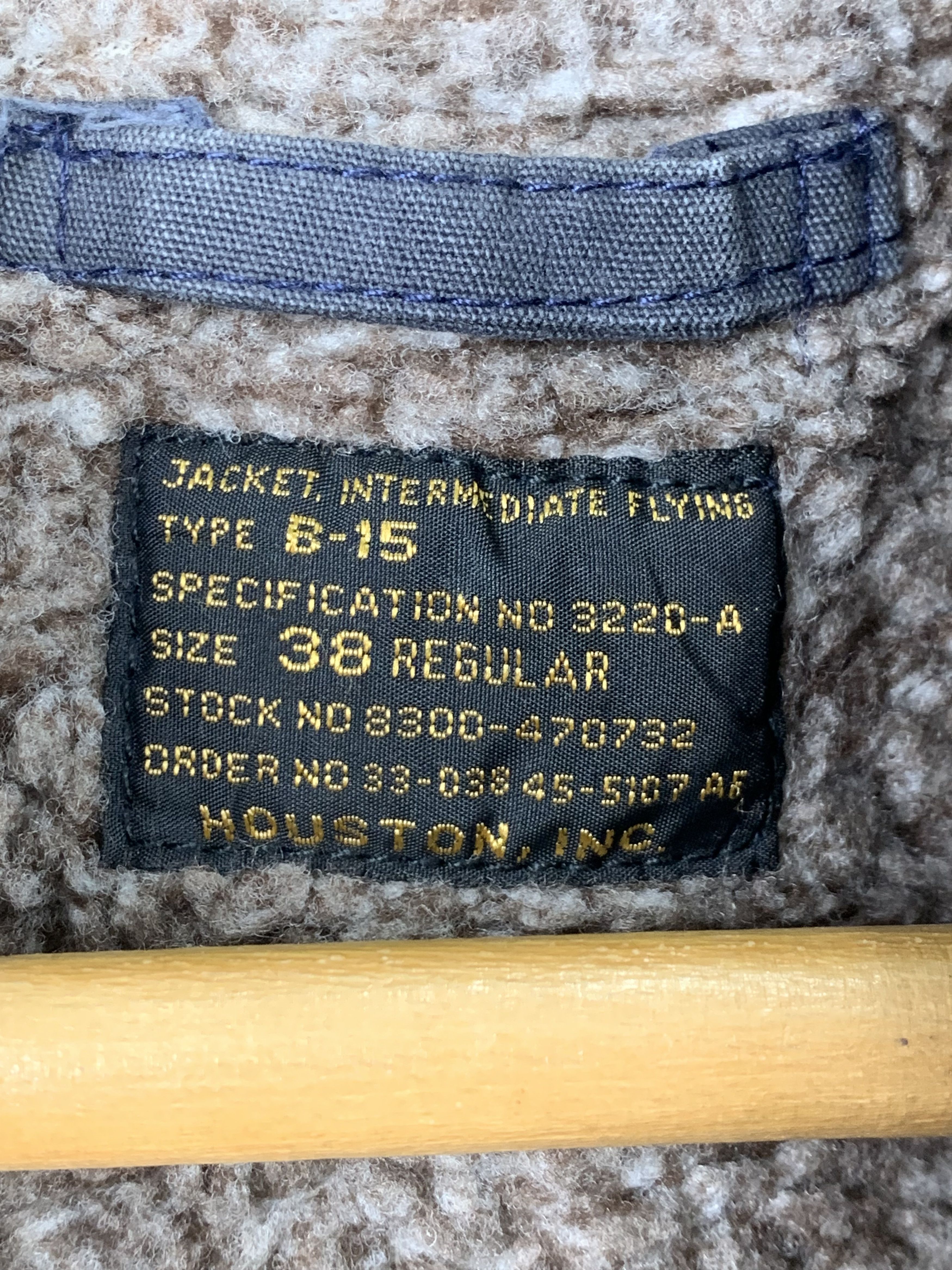 Vintage Vintage Houston Inc. B-15 Flight Jacket Size US M / EU 48-50 / 2 - 8 Thumbnail