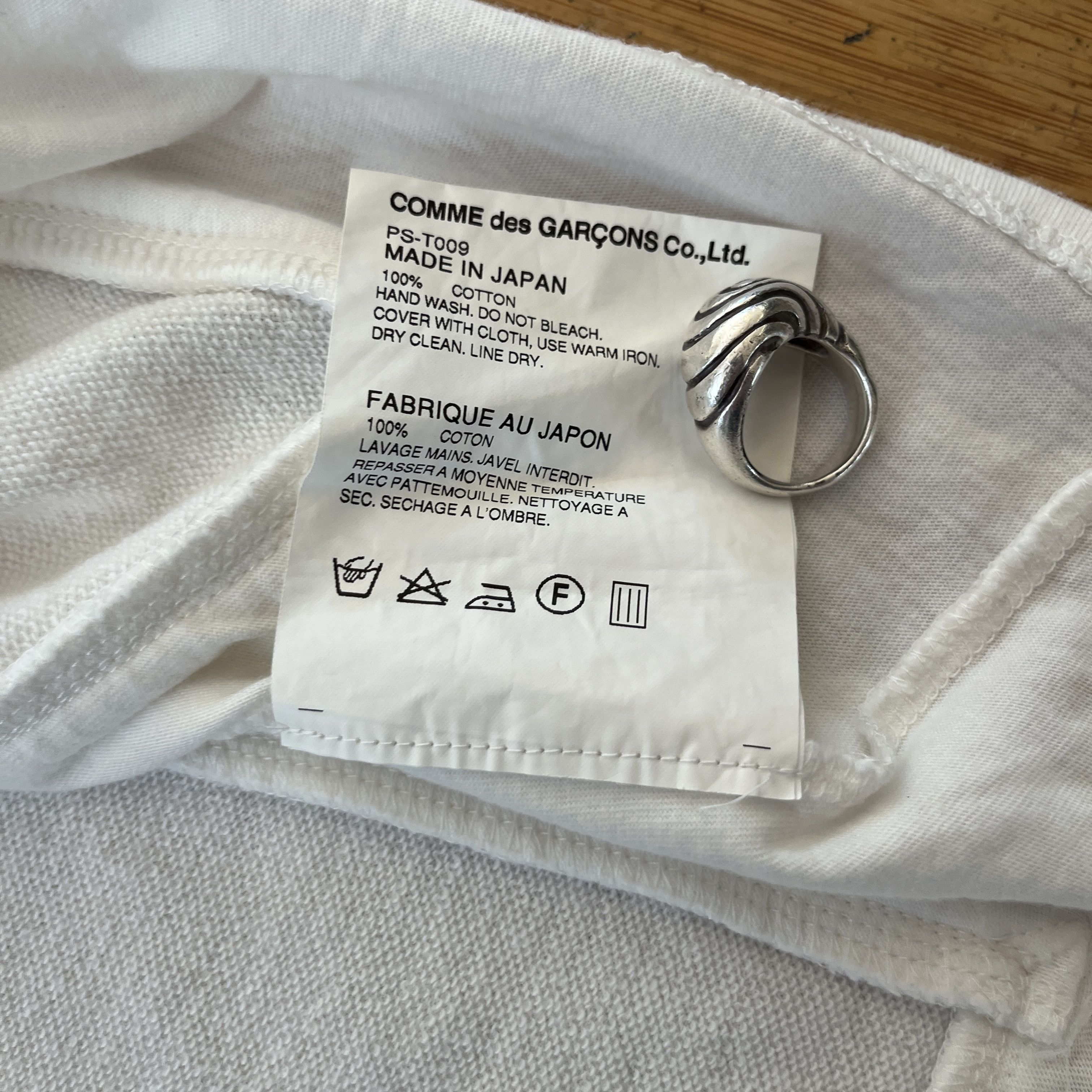 Comme des Garcons Homme Plus Comme des Garçons Homme Plus Double Layer T-Shirt Size US S / EU 44-46 / 1 - 7 Thumbnail