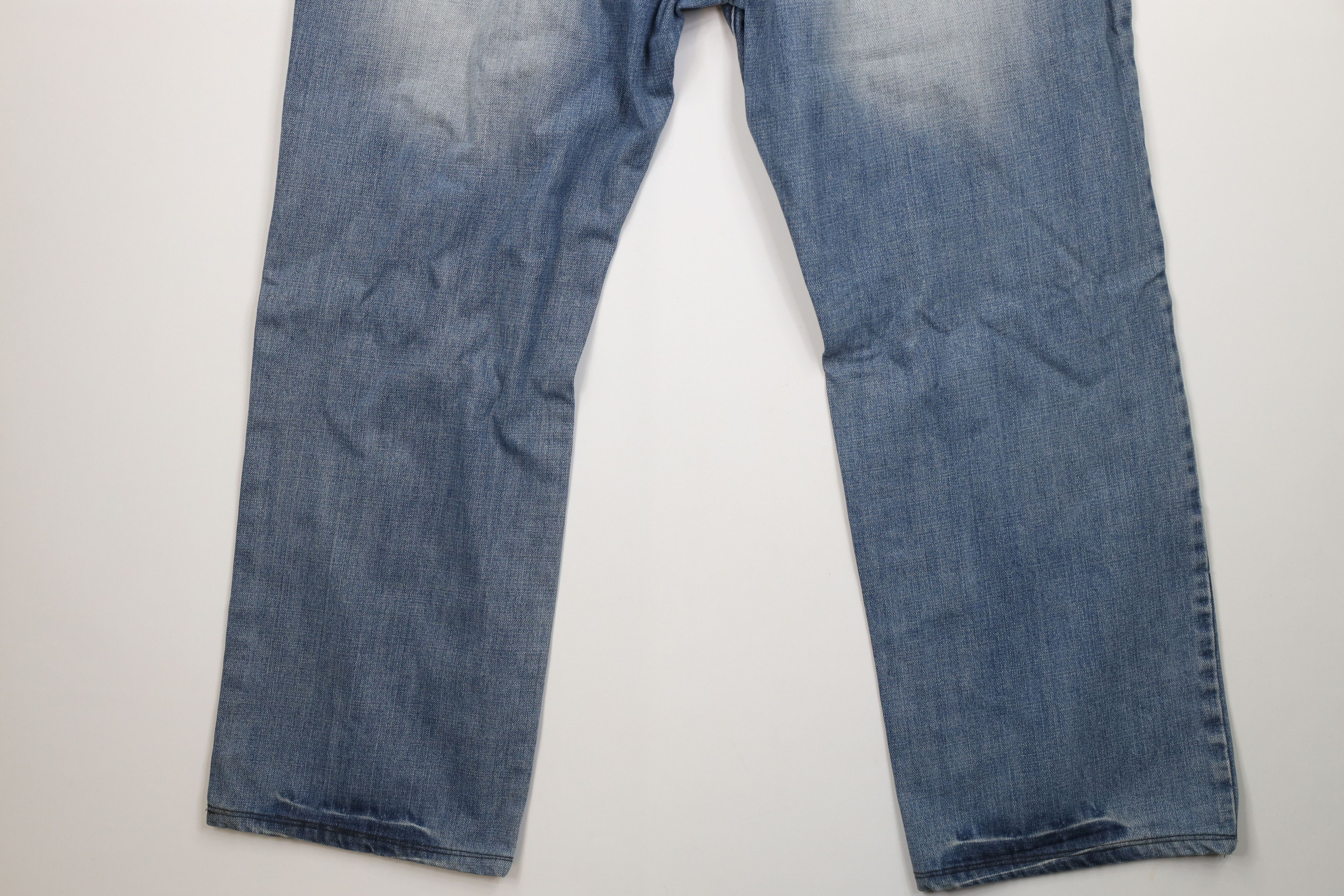 Vintage Vintage Y2K Streetwear Wide Leg Denim Jeans Blue Cotton Size US 42 / EU 58 - 12 Thumbnail