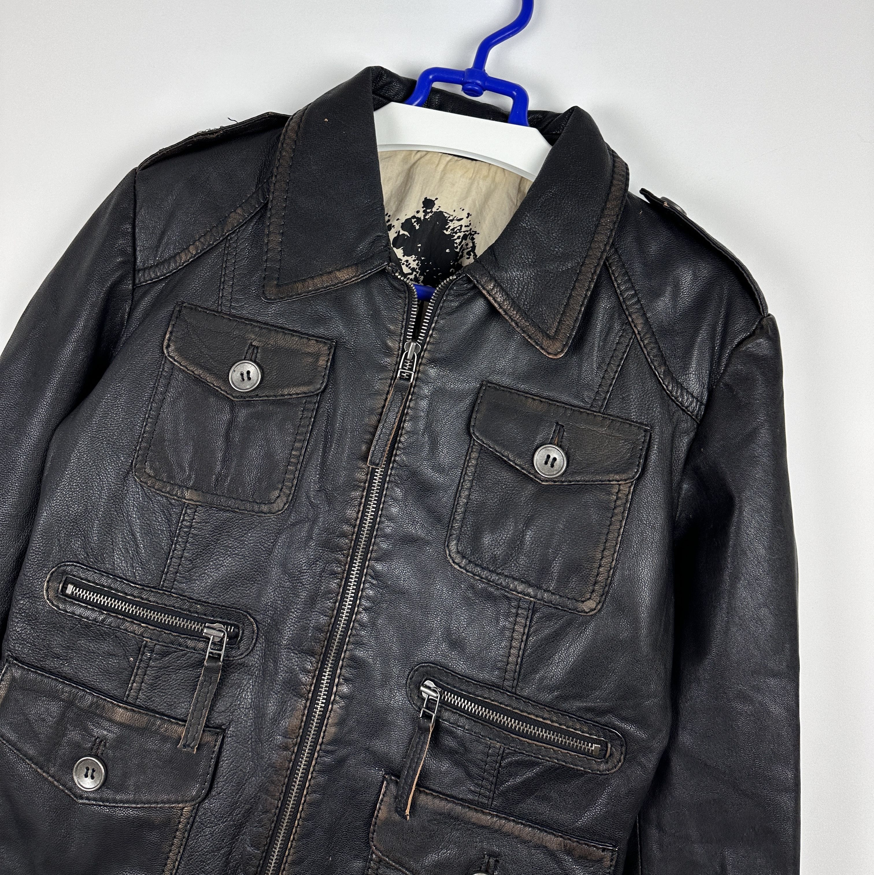 Mustang Vintage Mustang women leather jacket Size M / US 6-8 / IT 42-44 - 4 Thumbnail