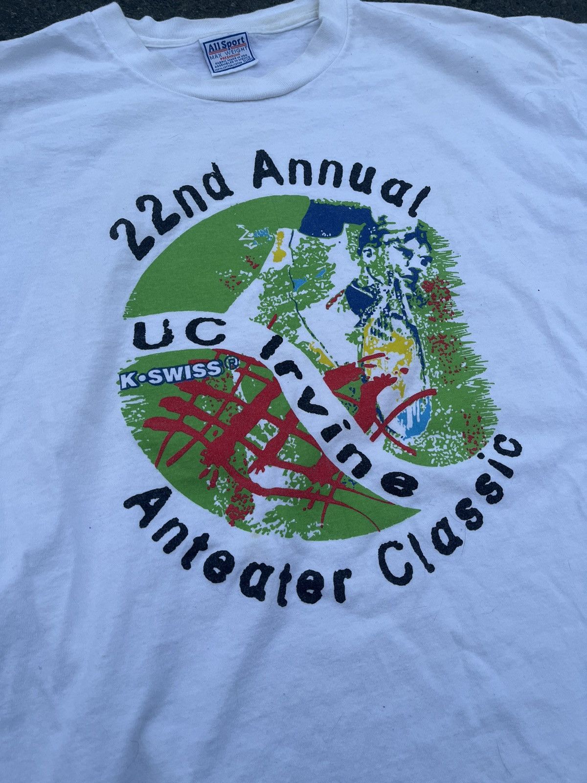 All Sport × Vintage 1992 UC Irvine T-Shirt Size US XL / EU 56 / 4 - 2 Thumbnail