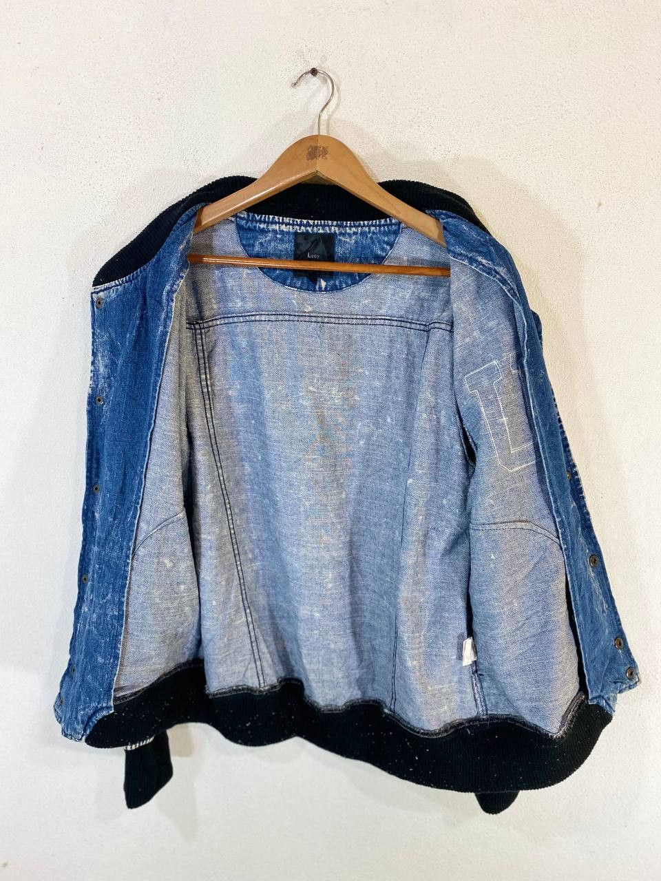 Japanese Brand vintage japanese brands denim varsity jacket style Size US M / EU 48-50 / 2 - 5 Thumbnail