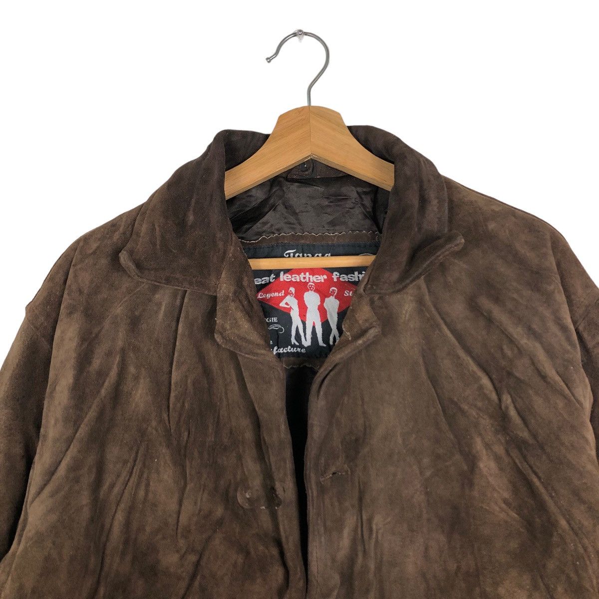 Genuine Leather 🔥Vintage 90’s Bomber Genuine Leather Jacket Tango Great Size US S / EU 44-46 / 1 - 3 Thumbnail
