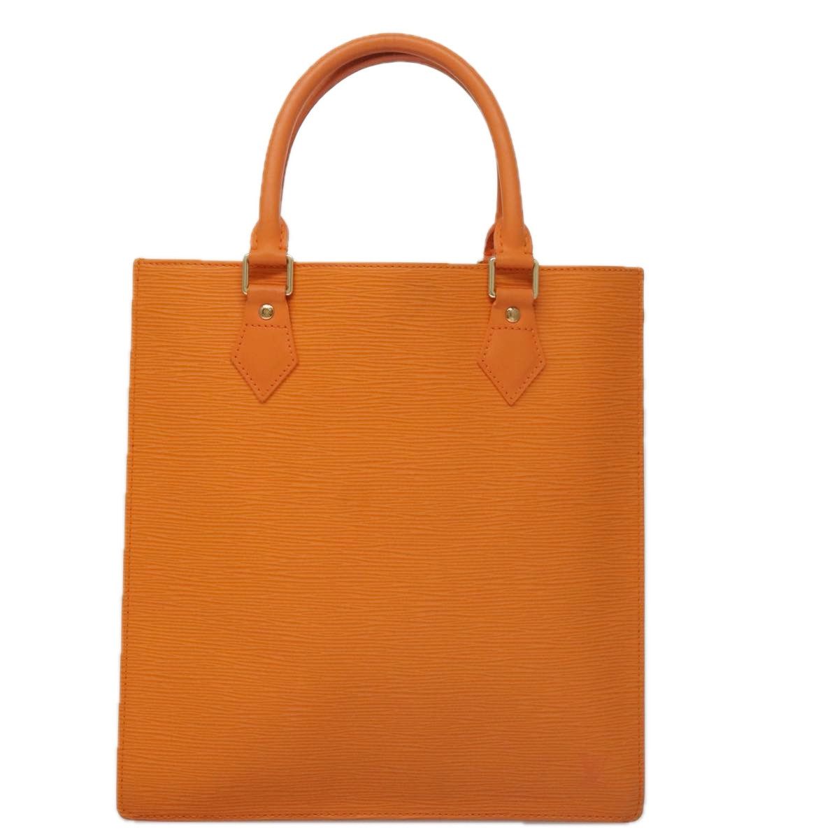 Louis Vuitton Sac Plat Orange Leather Tote Bag (Pre-Owned) Size ONE SIZE - 1 Thumbnail