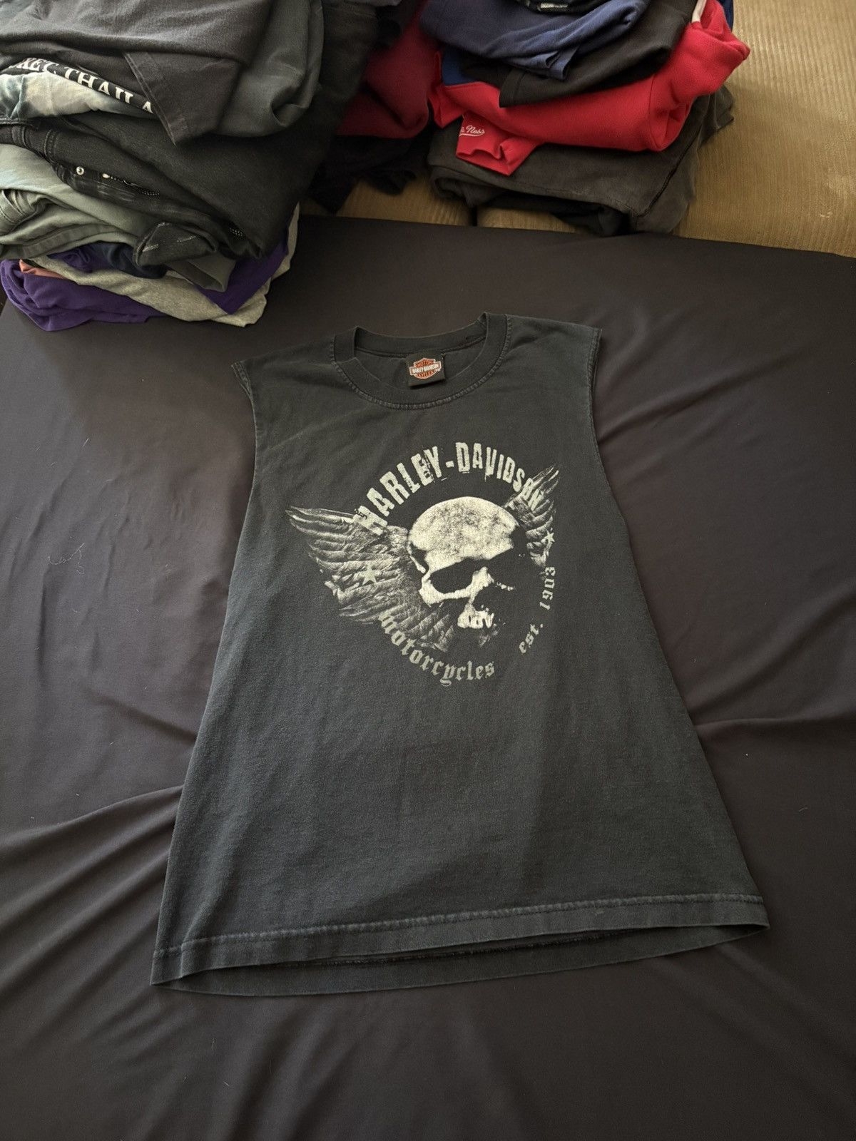 Harley Davidson Vintage Harley Davidson Tank Top Size US M / EU 48-50 / 2 - 1 Thumbnail