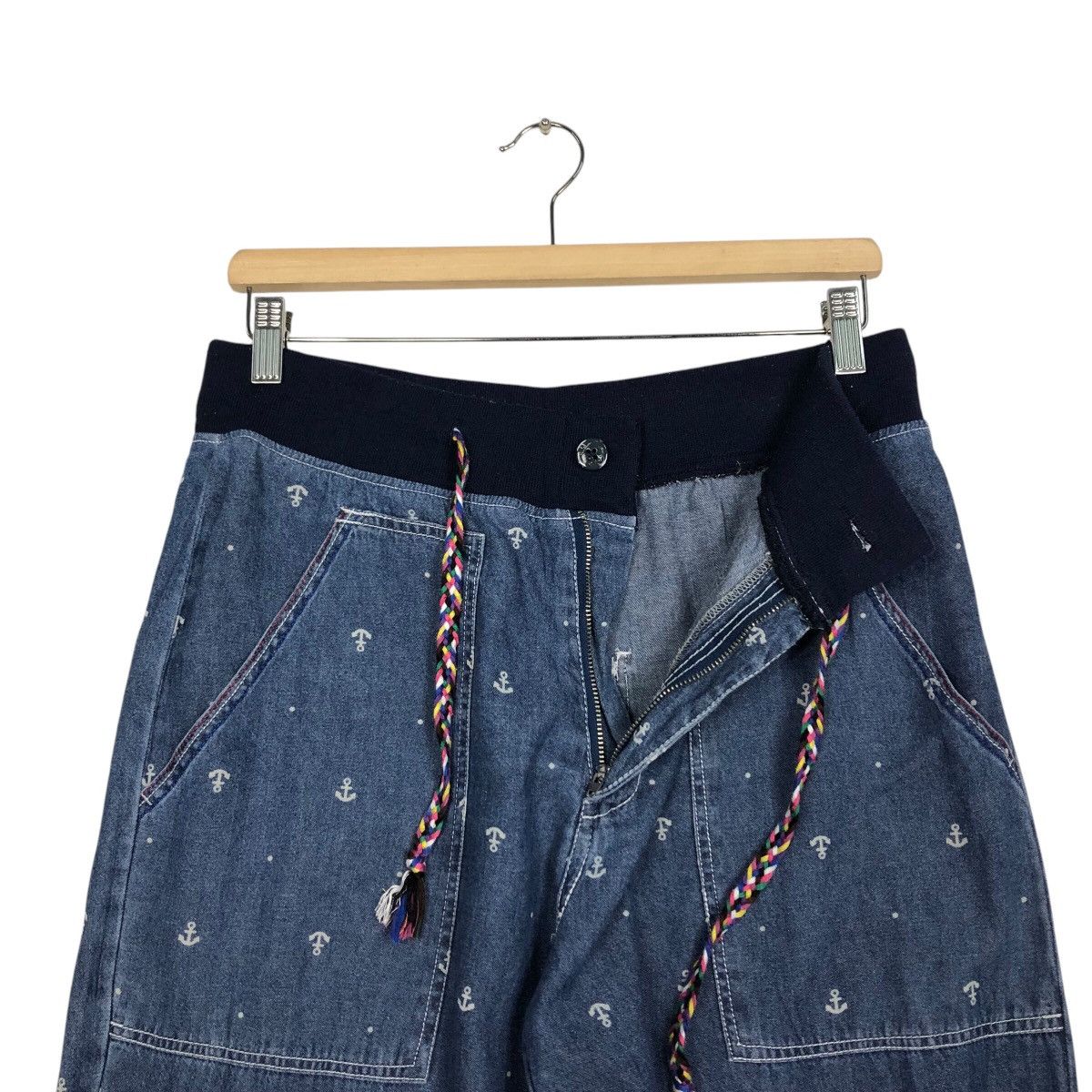 Japanese Brand 📌Power To The People Pants Polkadots Design Full Print Size 30" / US 8 / IT 44 - 17 Thumbnail
