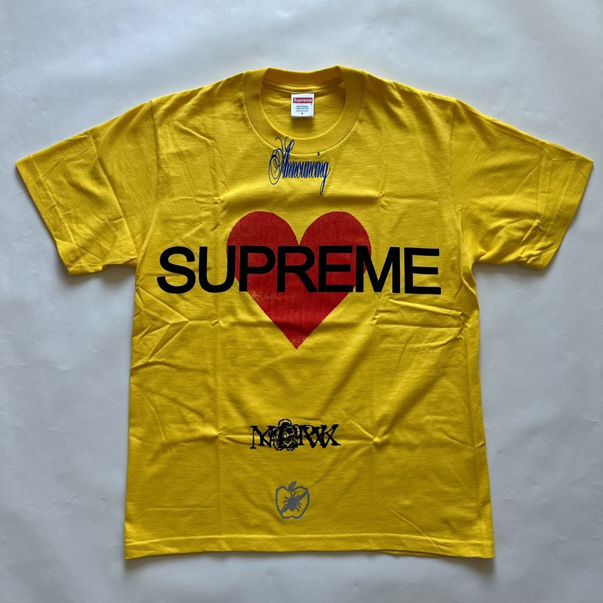 【Supreme】Announcing T-Shirt★Yellow★25SS★ Supreme Announcing T-Shirt Yellow - 25SS | eBay