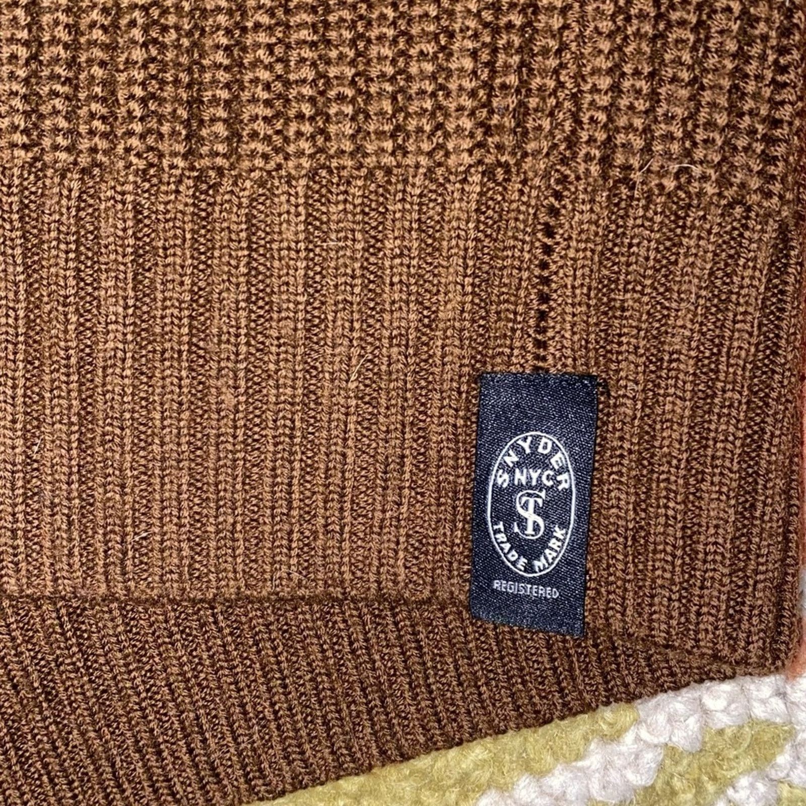 Todd Snyder TODD SNYDER $299 Cardigan Full Zip Brown Merino Sweater XL Size US XL / EU 56 / 4 - 10 Thumbnail