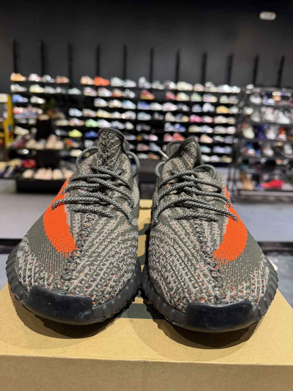 Adidas Size 12 - Adidas Yeezy Boost 350 V2 Carbon Beluga Size US 12 / EU 45 - 2 Thumbnail