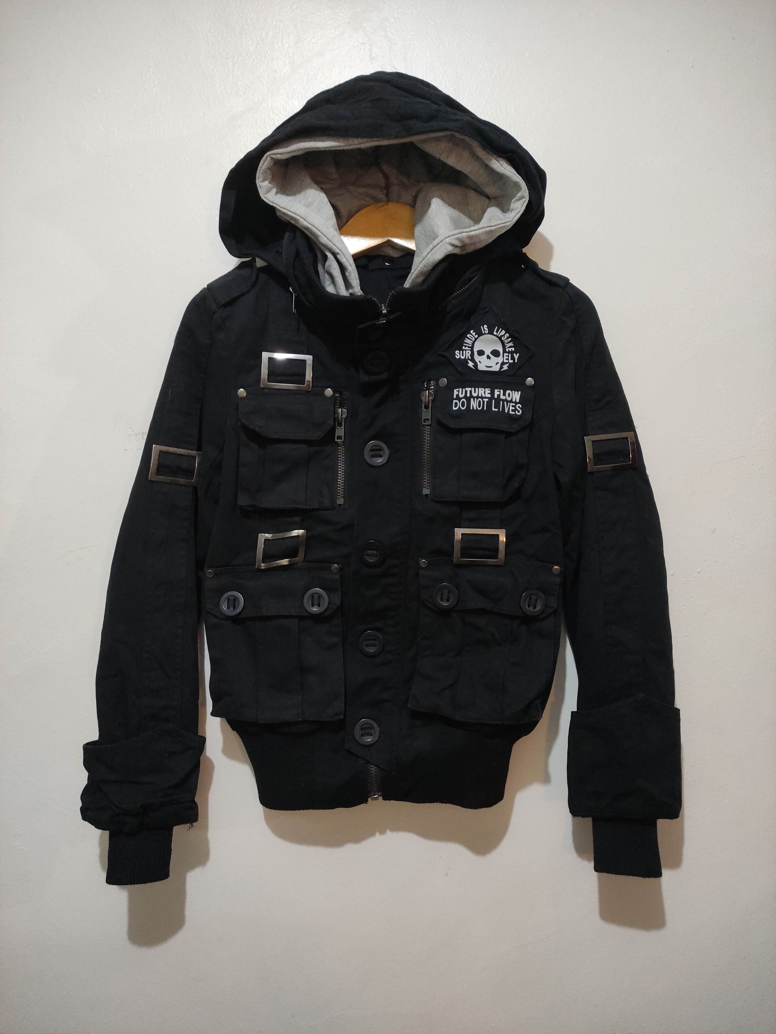 Hysteric Glamour Black Cat Bone Corduroy Zip Boxy Jacket | Grailed