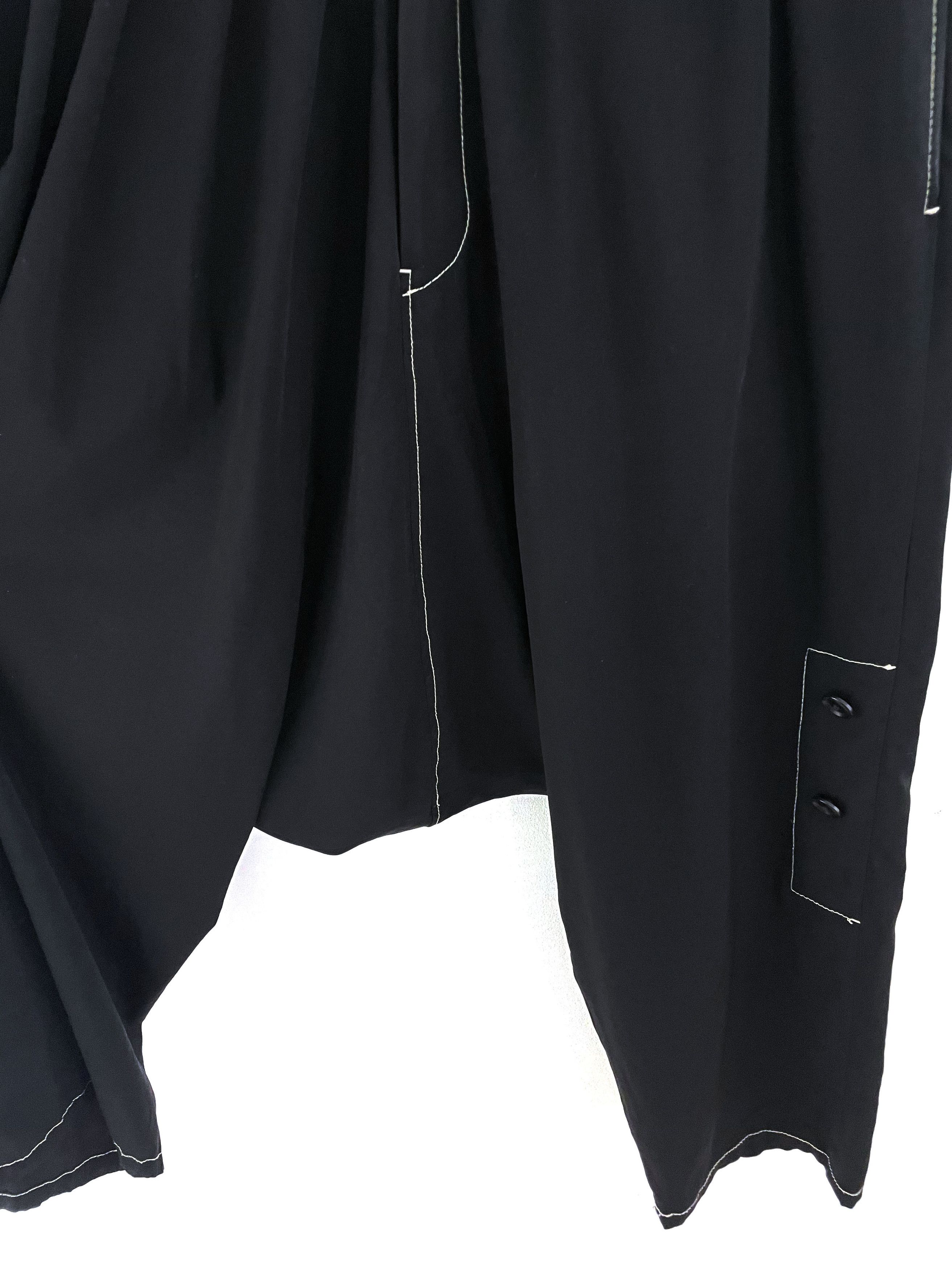 Yohji Yamamoto Contrast Stitch Pants Size US 34 / EU 50 - 9 Thumbnail