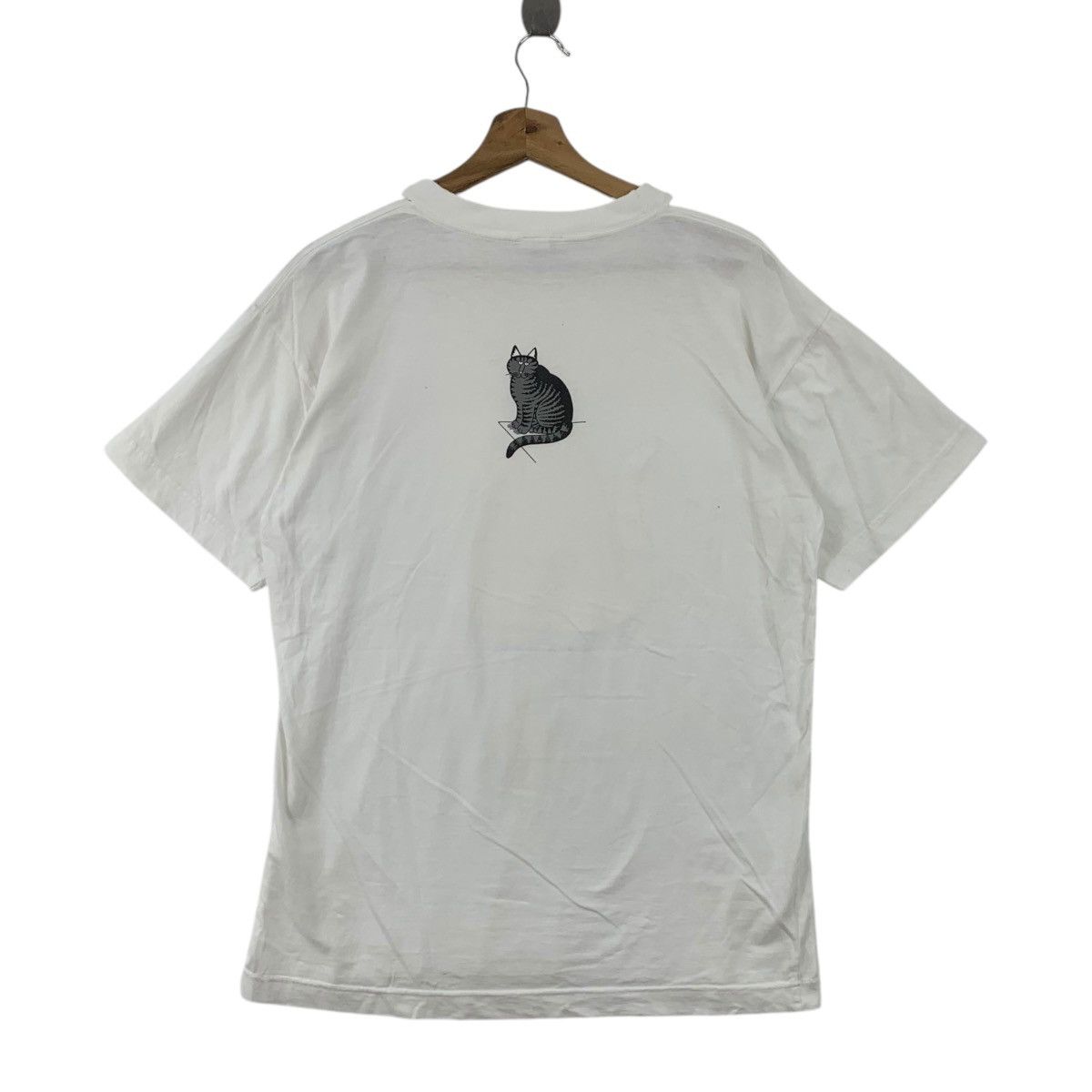 Vintage Vintage 90’ B. KLIBAN Cats Hunting Hawaii Tee Shirt Top Size US M / EU 48-50 / 2 - 4 Thumbnail