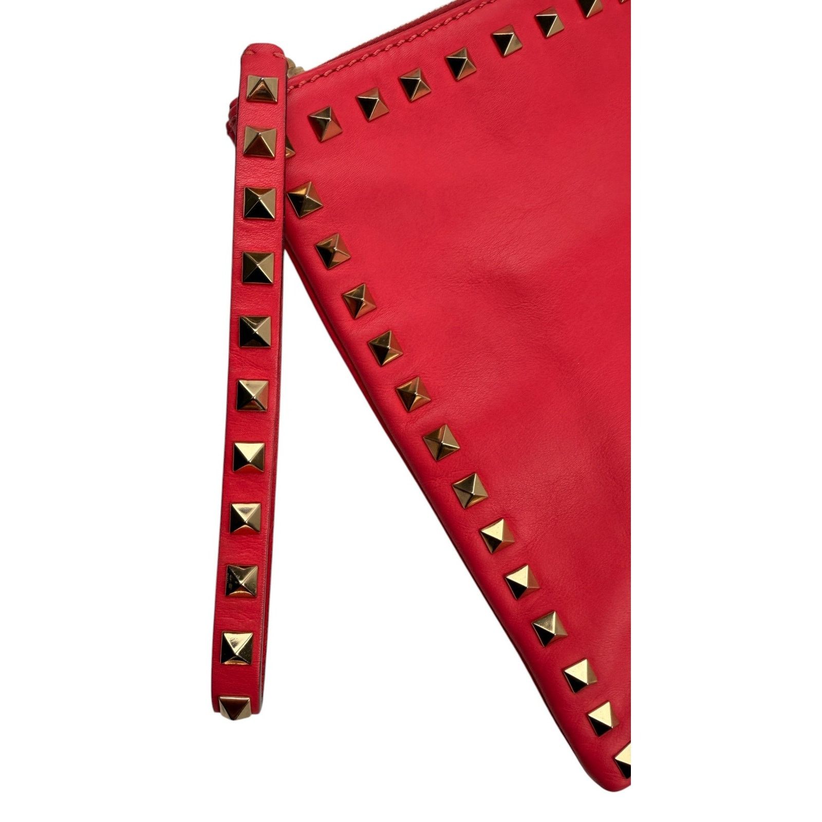 Valentino Valentino Nappa Leather Rockstud Large Clutch Bag Size ONE SIZE - 8 Thumbnail