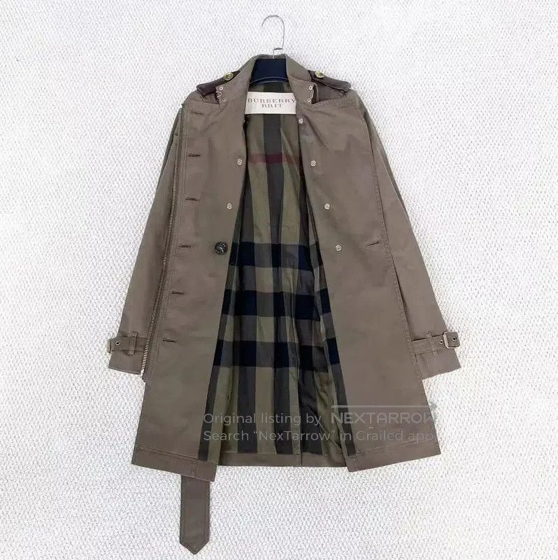 Other Burberry Mid-Length Cotton Blend Trench Coat. Size M / US 6-8 / IT 42-44 - 4 Thumbnail