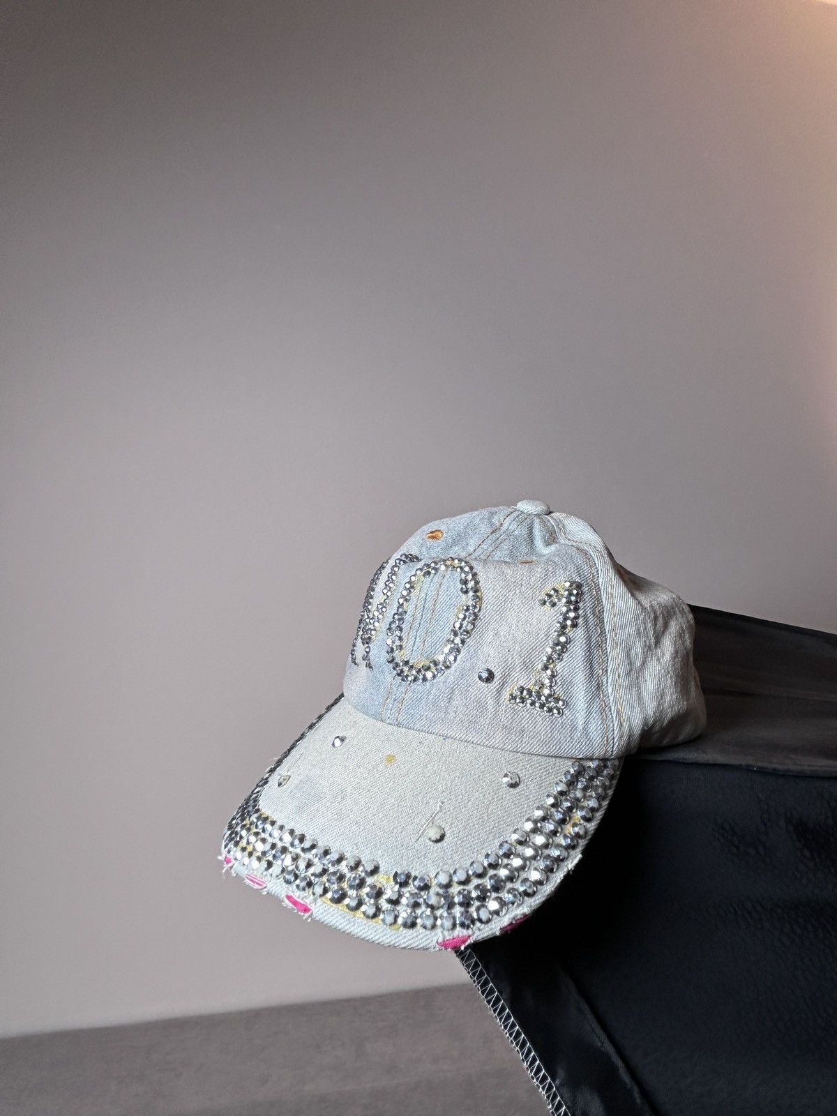Japanese Brand VINTAGE y2k JEANS CAP Size ONE SIZE - 3 Thumbnail