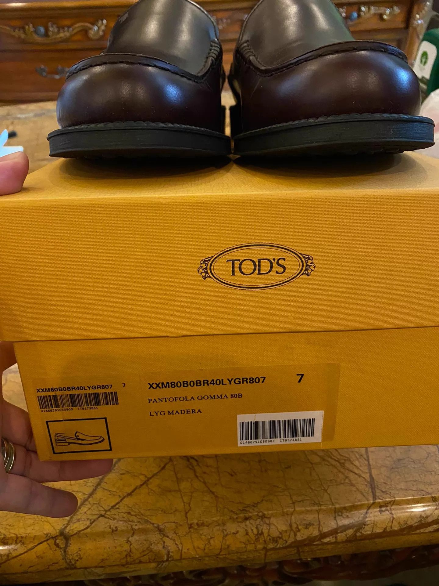 Tod's TODS Slip-On Loafers (Moccasin Soles) New Authentic Size 7 Size US 7 / EU 40 - 8 Thumbnail