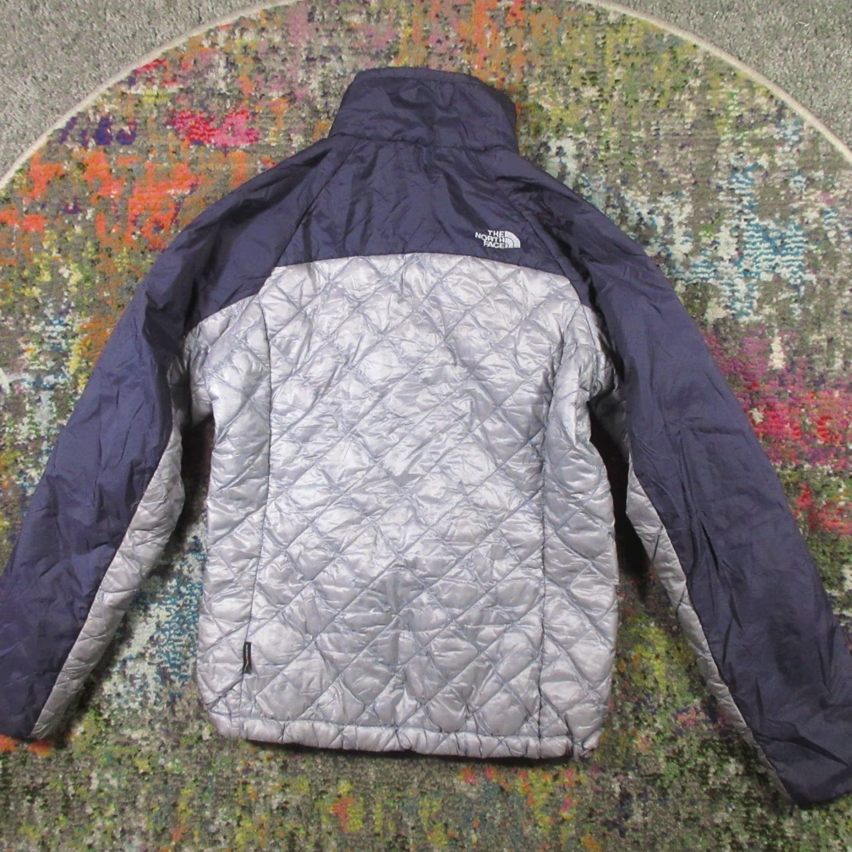 The North Face The North Face ThermoBall Puffer Jacket Coat Women S Light Silver Primaloft Size S / US 4 / IT 40 - 2 Thumbnail