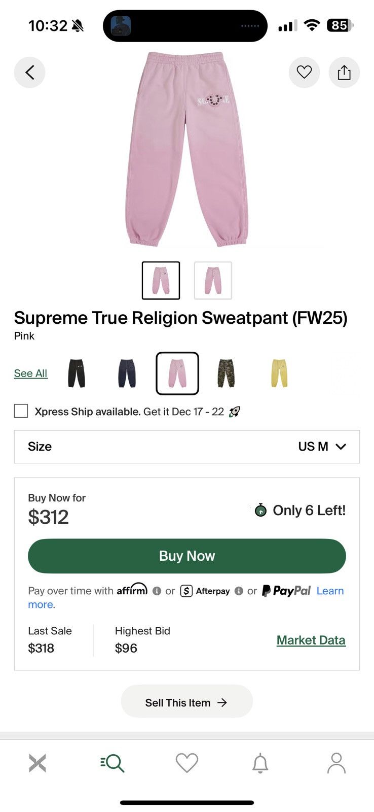 Supreme × True Religion Supreme x true religion sweatsuit Size US M / EU 48-50 / 2 - 2 Thumbnail