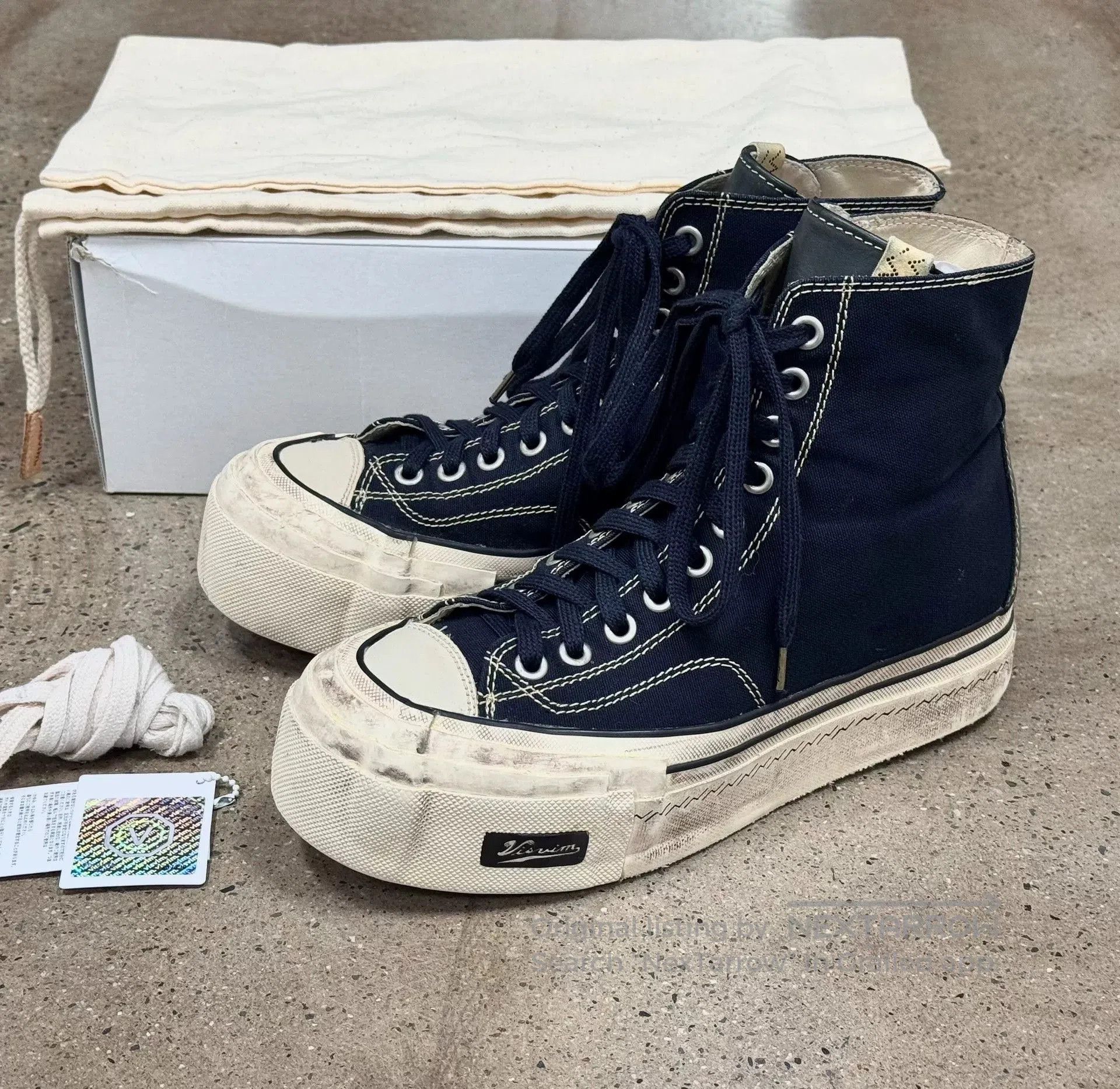 Visvim visvim skagway hi g.patten canvas sneakers. Size US 10 / EU 43 - 1 Thumbnail