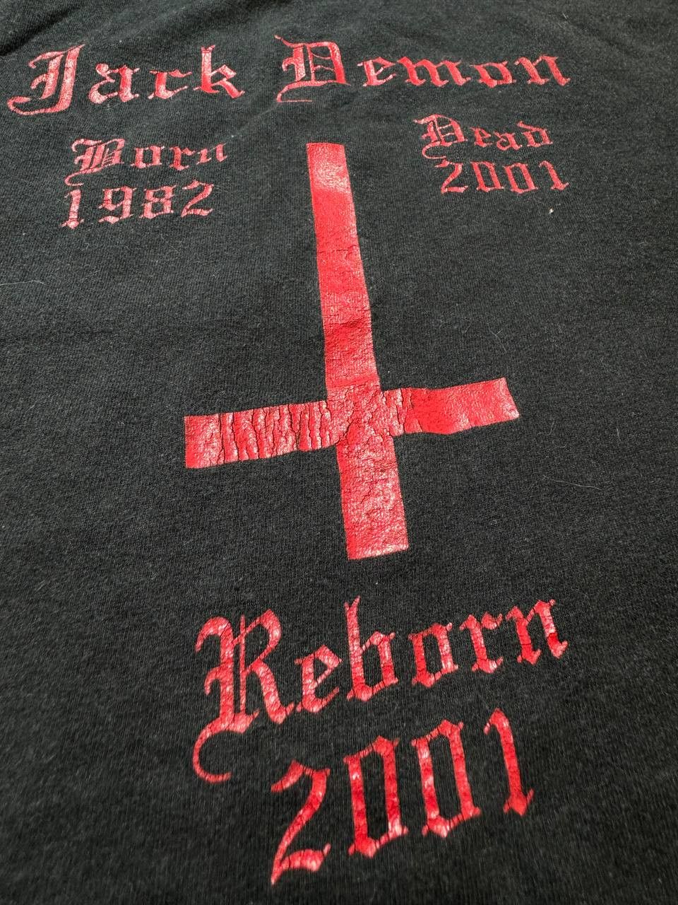 Band Tees × Vintage 2001 Vintage Tee Band Heavy Demons Jack Demons Reborn Size US M / EU 48-50 / 2 - 11 Thumbnail