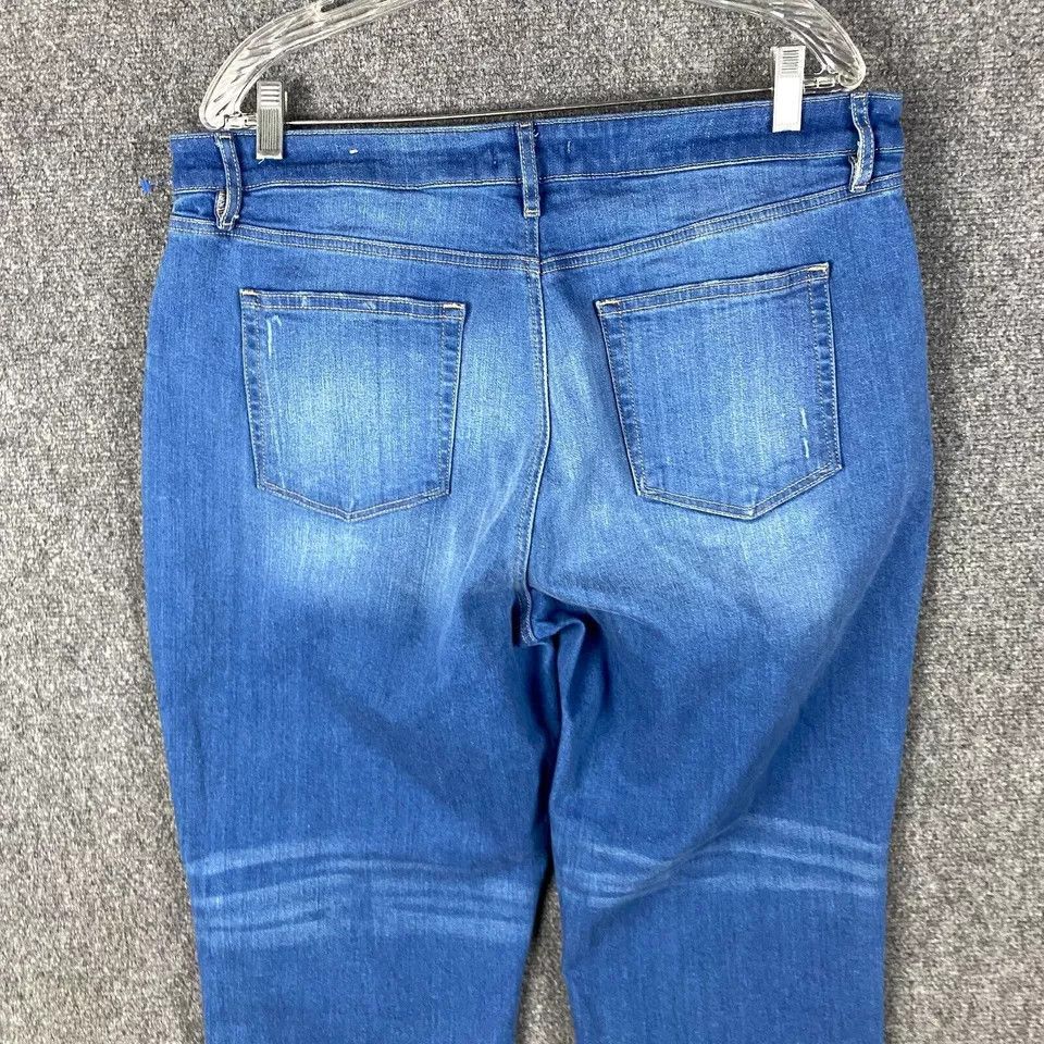 Loft Loft Jeans Women 16/33 Girlfriend Denim Cotton Stretch Plus Size 38" / US 16 / IT 52 - 7 Thumbnail