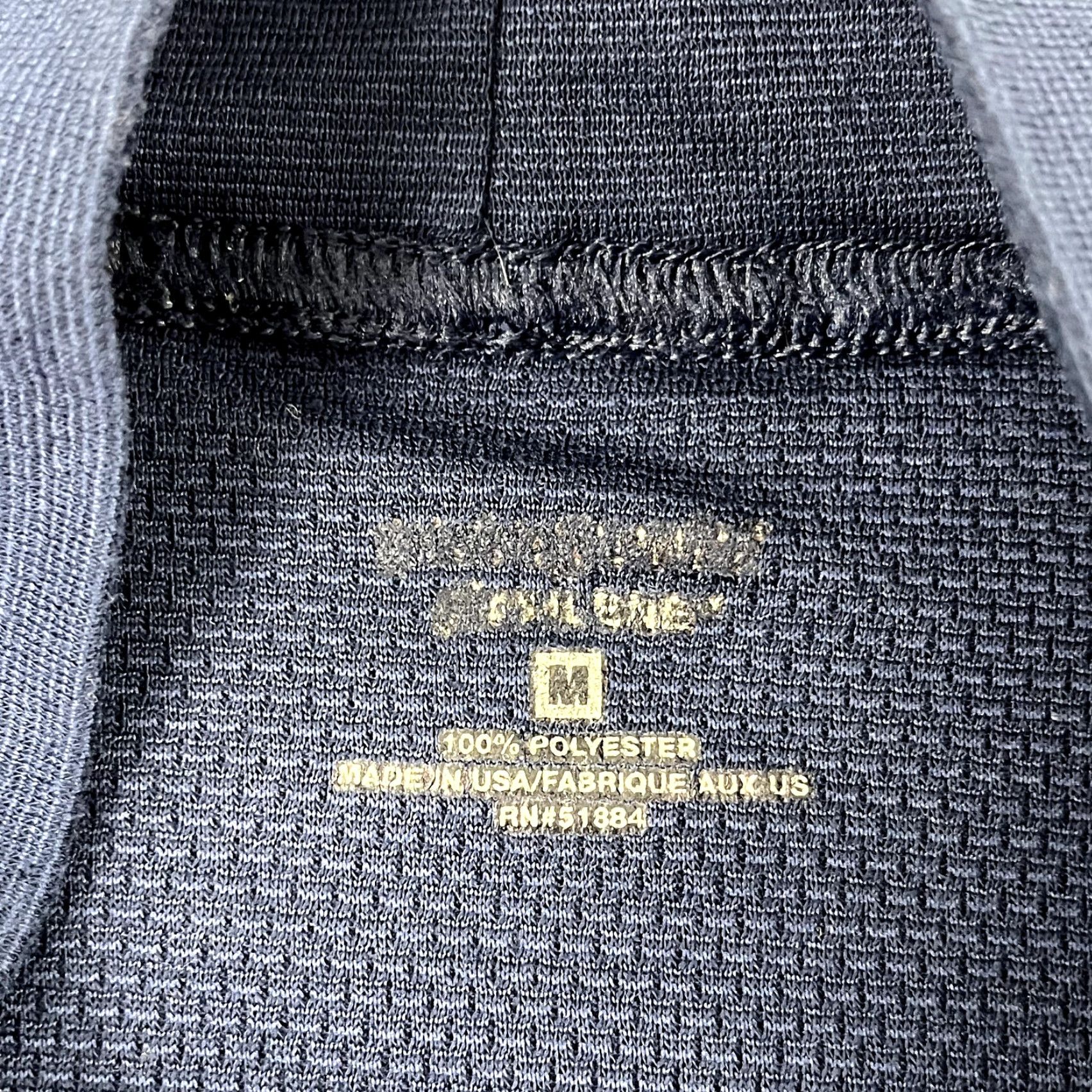 Patagonia VINTAGE Patagonia Shirt Mens M Blue Capilene Stretch Performance Hiking USA Made Size US M / EU 48-50 / 2 - 2 Thumbnail