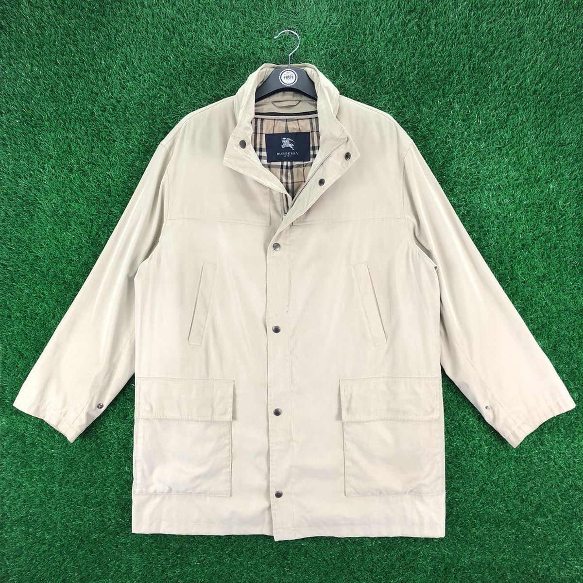 Burberry Vintage Burberry London Down Jacket Size US XL / EU 56 / 4 - 1 Thumbnail