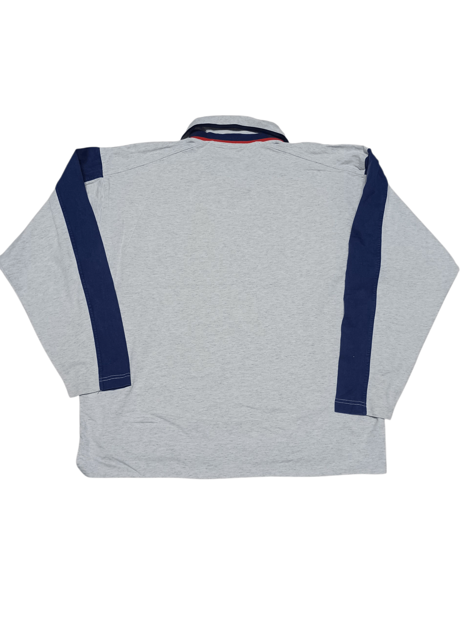 Nike NIKE VINTAGE 90S V-NECK SWOOSH SWEATSHIRT Size US L / EU 52-54 / 3 - 3 Thumbnail