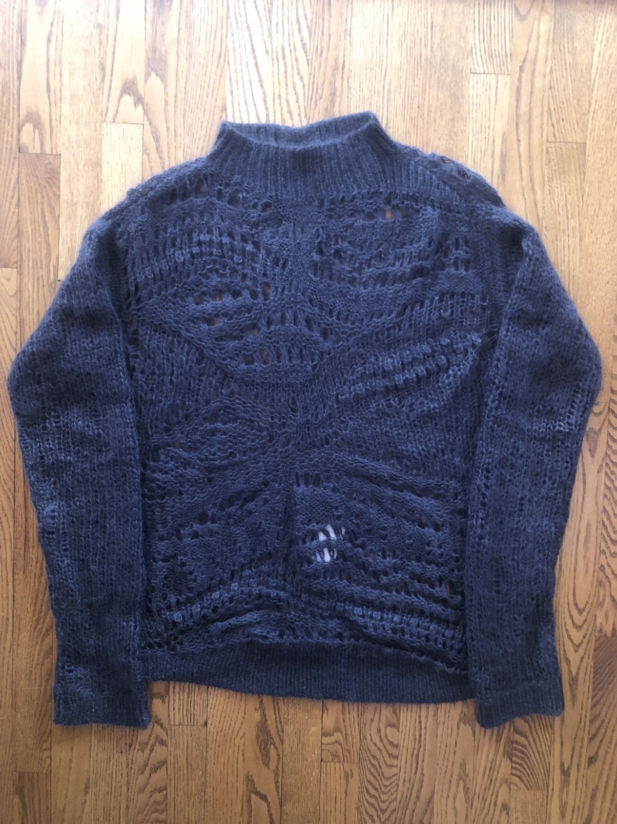 Rick Owens Rick Owens Psycho Knit Sweater Size US XL / EU 56 / 4 - 1 Thumbnail
