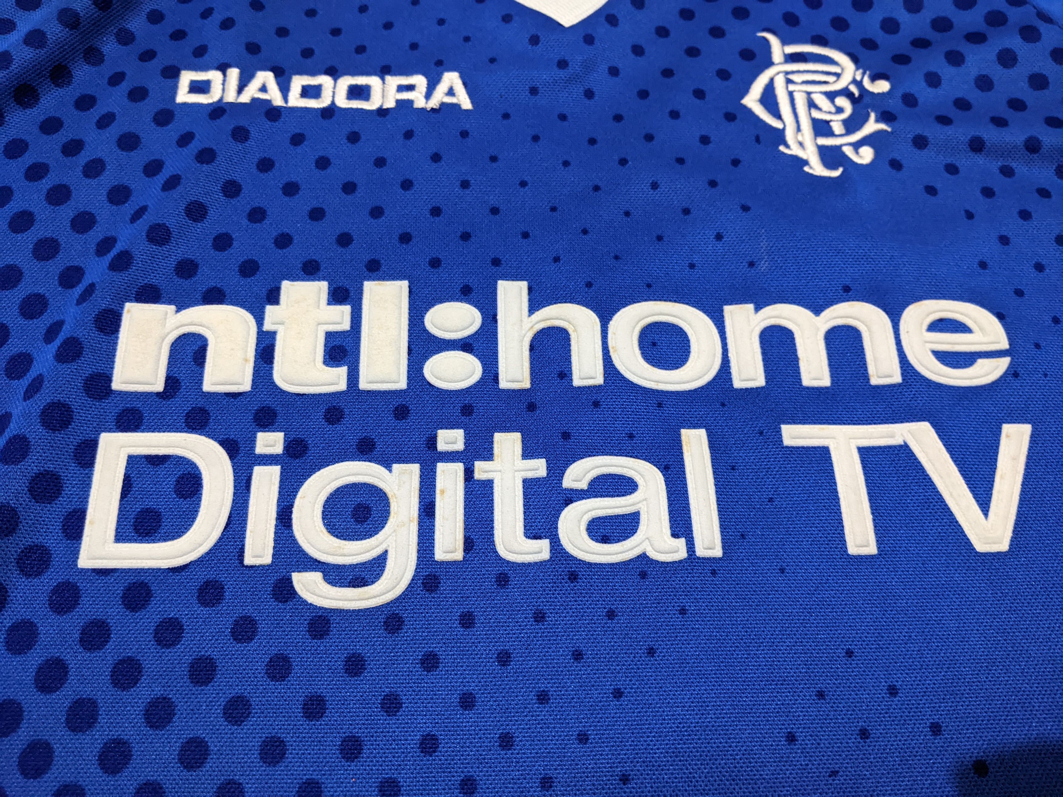 Nike Rangers home 2002-03 CANIGGIA Jersey football shirt Size US L / EU 52-54 / 3 - 11 Thumbnail