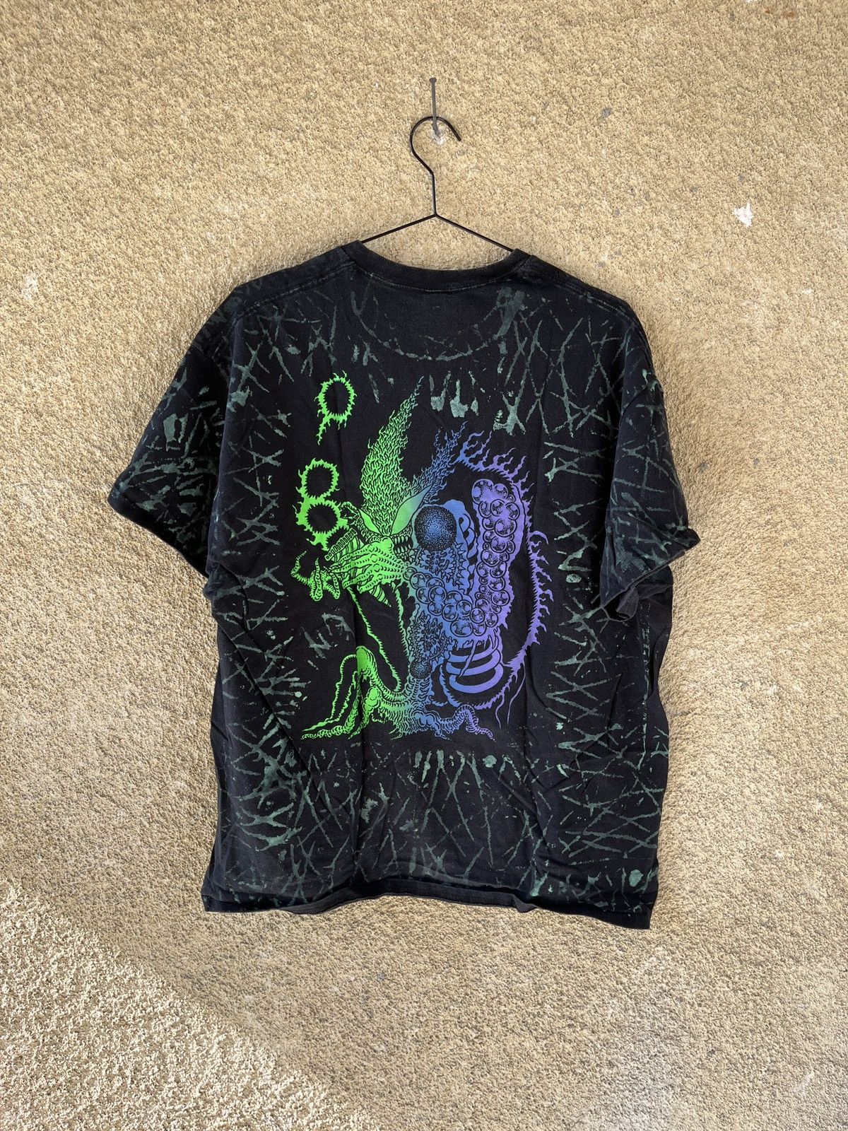 Designer Tetsunori Tawaraya Double-sided Screenprinted Demon Shirt Size US XL / EU 56 / 4 - 1 Thumbnail