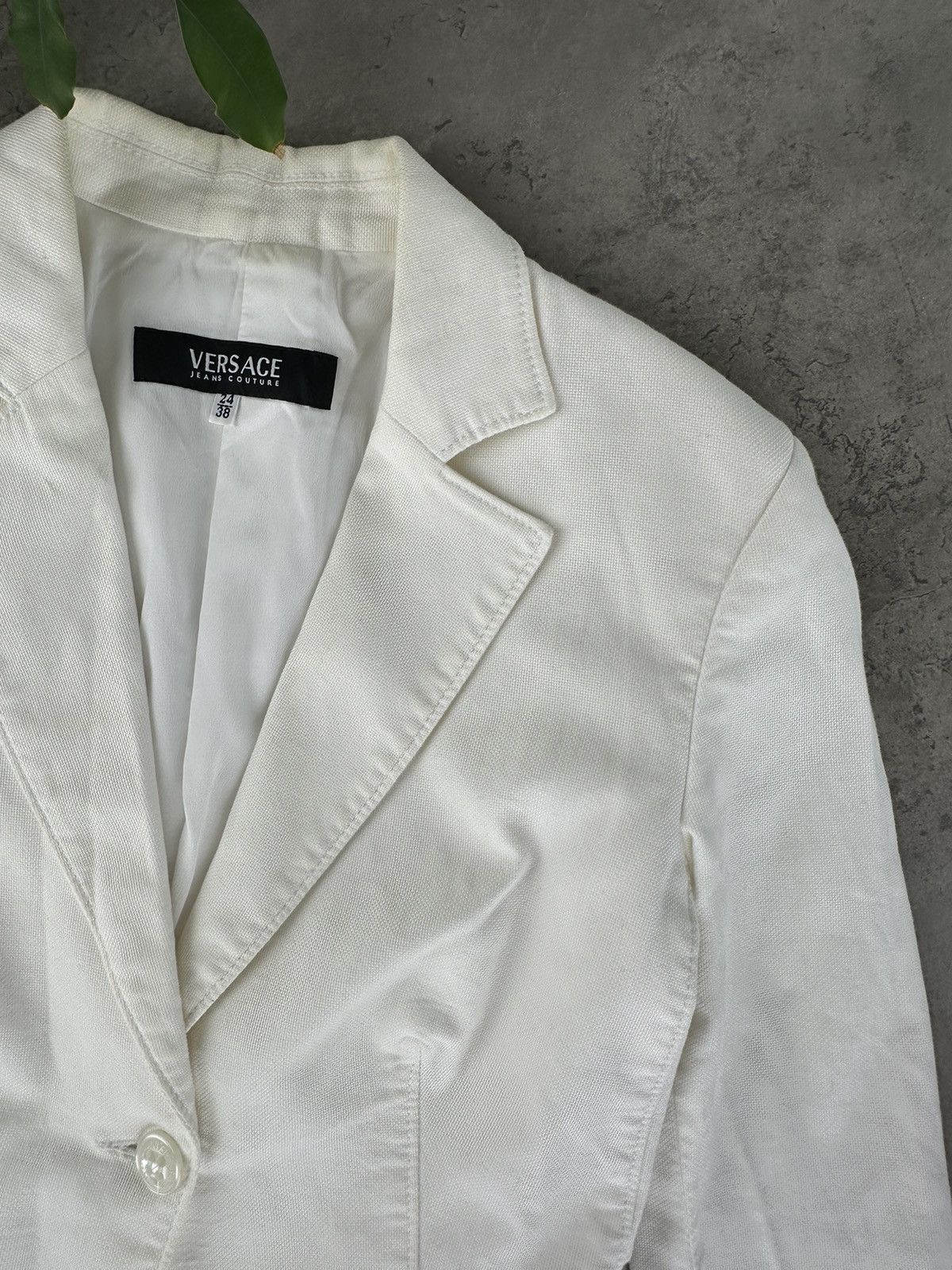 Versace Versace Vintage Blazer Jacket Size XS / US 0-2 / IT 36-38 - 4 Thumbnail