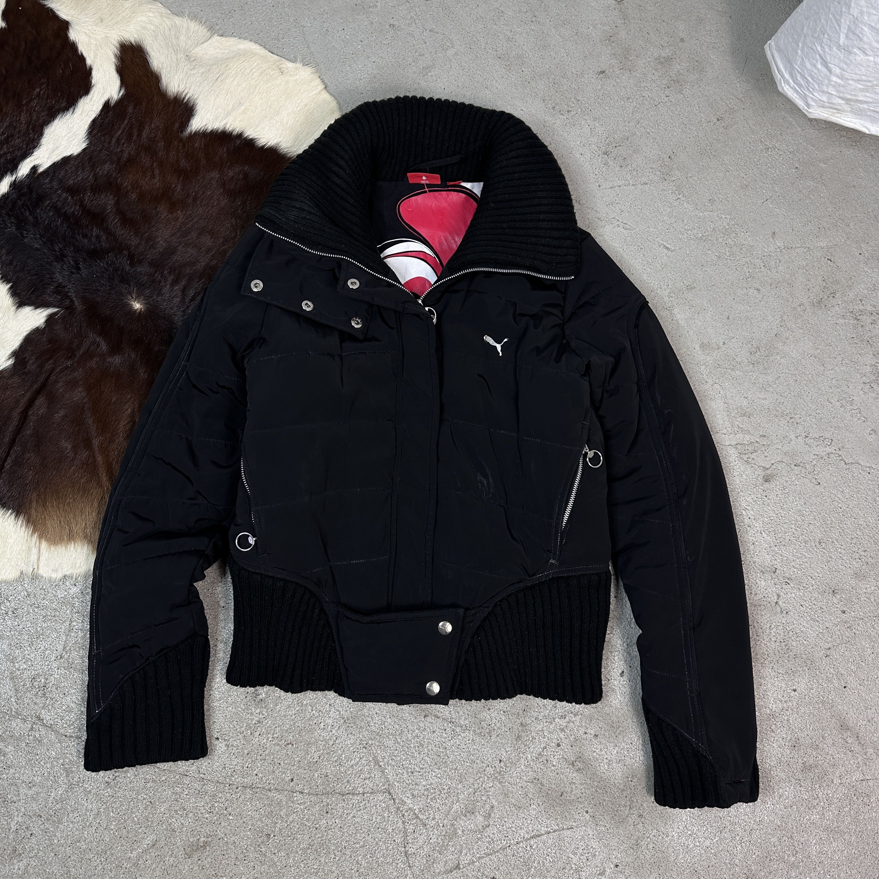 Puma × Vintage Puma Vintage Bomber Jacket Size S / US 4 / IT 40 - 2 Thumbnail