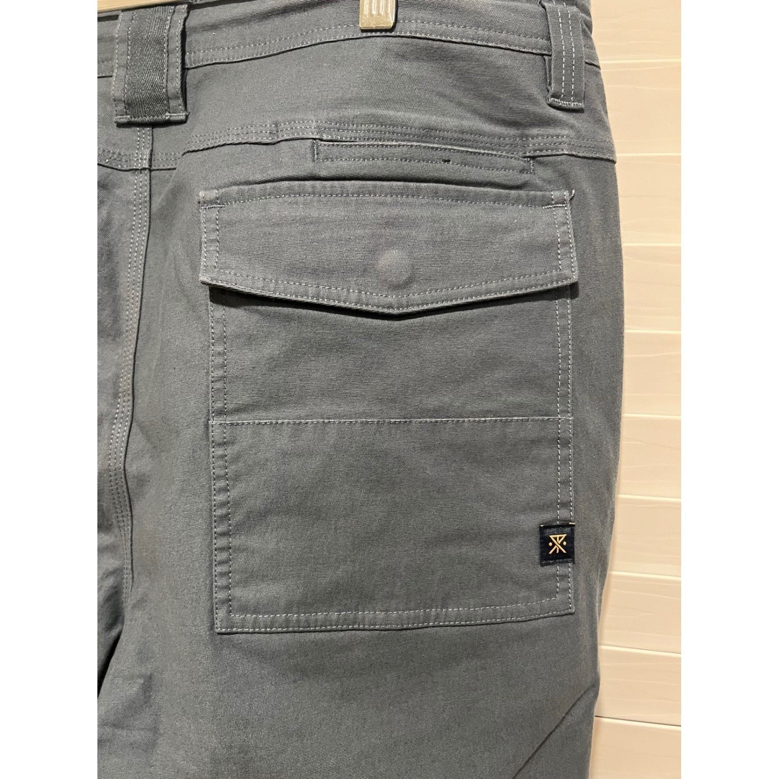 Roark Roark Layover Utility Pants Mens Size 36 Blue Gray Heavy Dut Size US 36 / EU 52 - 7 Thumbnail