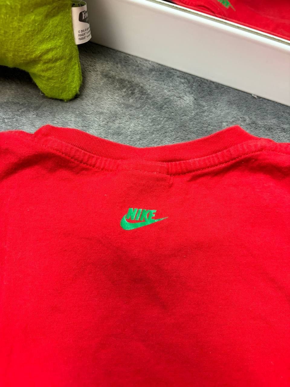 Japanese Brand × Nike × Vintage Vintage Nike T-shirt 90s Swoosh Rasta Tee Y2K Size US L / EU 52-54 / 3 - 5 Thumbnail