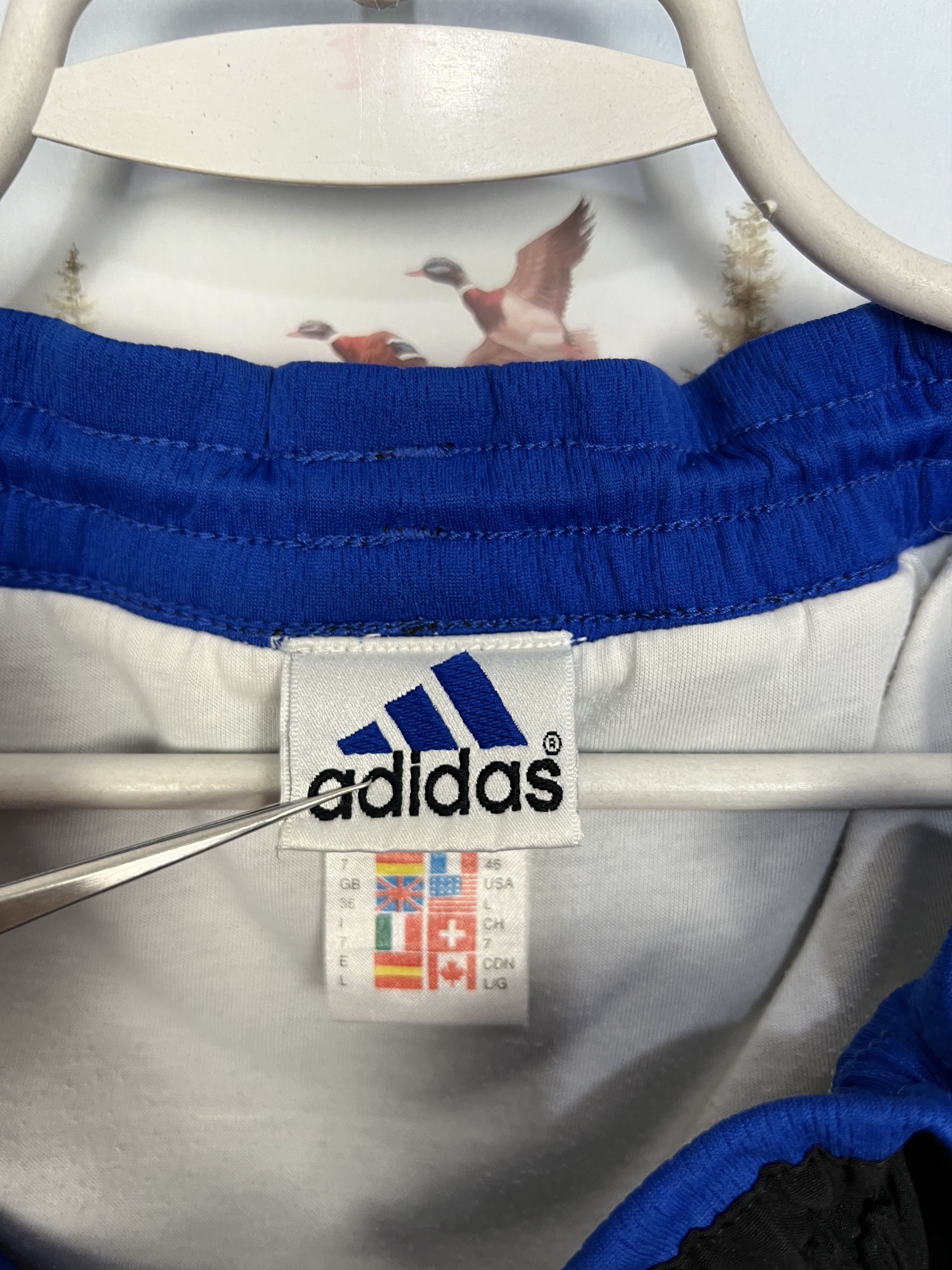 Adidas Vintage 90's FC Schalke 04 Football Shorts Soccer Track Size US 34 / EU 50 - 6 Thumbnail