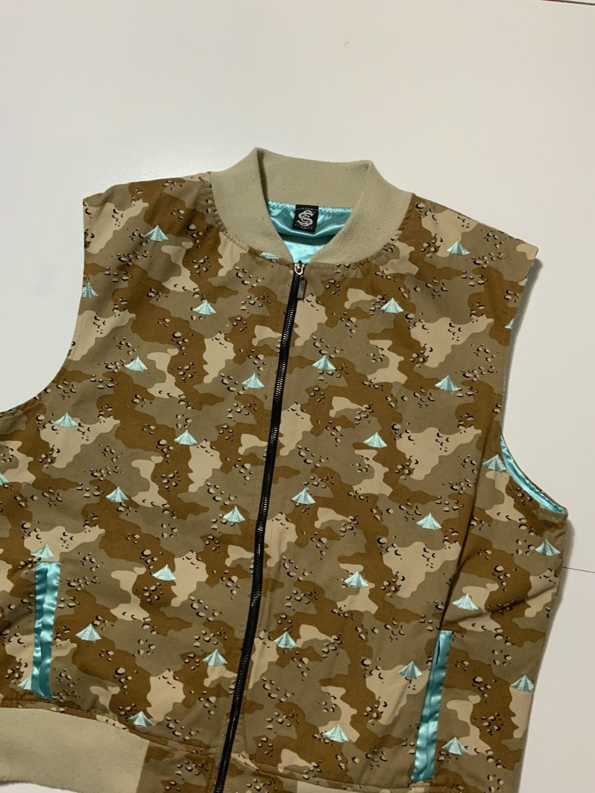 Other $165 Star Status Club Desert Storm Camouflage Vest Jacket Size US XXL / EU 58 / 5 - 4 Thumbnail