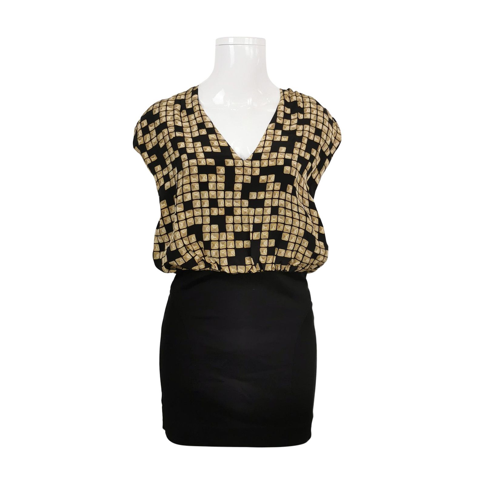 Alexander Wang Alexander Wang Geometric Pattern Mini Dress US 2 Size XS / US 0-2 / IT 36-38 - 1 Thumbnail