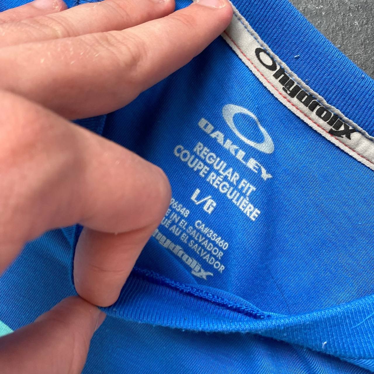 Oakley Big logo oakley factory pilot tee shirt Size US L / EU 52-54 / 3 - 5 Thumbnail