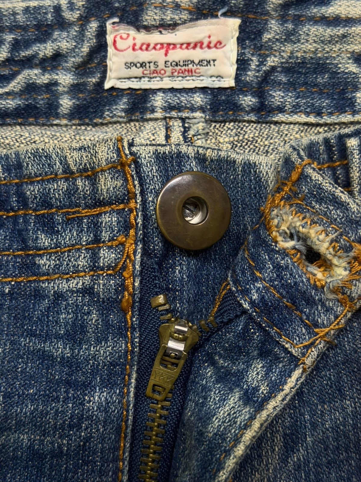 Ciaopanic Vintage 00s Ciaopanic Japanese Cargo Denim Jeans | W31 Size US 31 - 9 Thumbnail