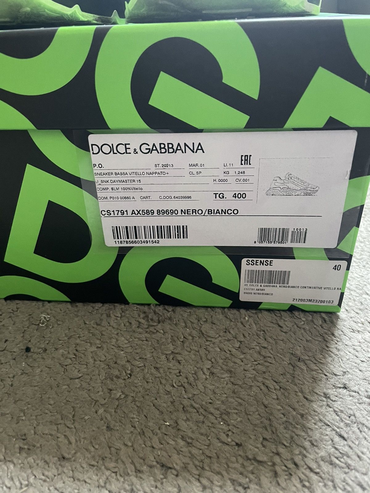 Dolce & Gabbana Dolce & Gabbana Daymaster Sneakers Size 40 Size US 7 / EU 40 - 4 Thumbnail